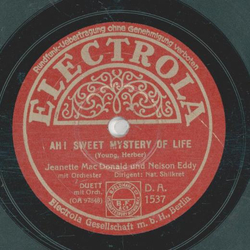 Jeanette Mac Donald und Nelson Eddy - Ah! Sweet Mystery of Life / Indian Love Call