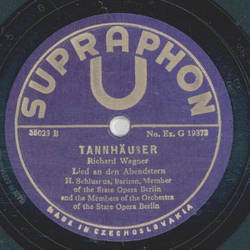 H. Schlusnus - Tannhäuser