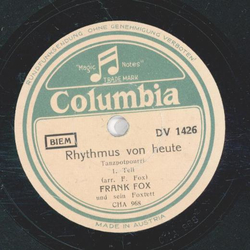 Frank Fox - Rhytmus von heute 1. Teil / 2. Teil