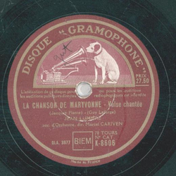 Jean Lumiere - Je voudrais tant me faire aimer / La Chanson de Maryvonne