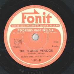 Lenny Dee and his D-Men - Begin The Beguine / The Peanut Vendor