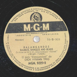 Dick Hyman Trio - Moritat / Balagands, Baubles, Bangles And Beads