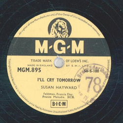 Susan Hayward - I´ ll Cry Tomorrow / Just One Of Those...