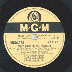 Marti Stevens - Why Didn´t you tell me / Three Coins In...
