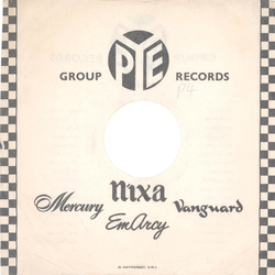 Original Pye/Nixa Cover fr 25er Schellackplatten A2 B