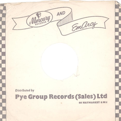 Original Pye/Nixa Cover f�r 25er Schellackplatten A3 B