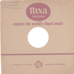 Original Pye/Nixa Cover fr 25er Schellackplatten A4 B