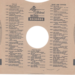 Original King Cover fr 25er Schellackplatten A2 C