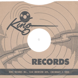 Original King Cover fr 25er Schellackplatten A4 B