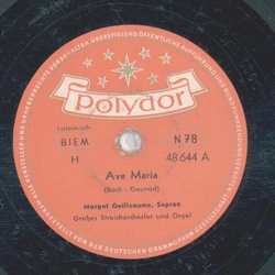 Margot Guilleaume - Ave Maria / Largo