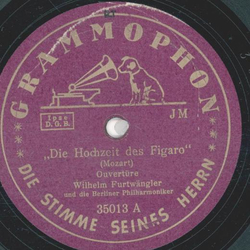 Wilhelm Furtwngler - Die Hochzeit des Figaro / Die Entfhrung aus dem Serail