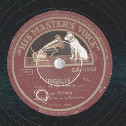 Jean Sablon - Pigalle / Cest si bon