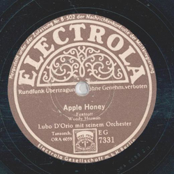 Lubo Drio - Blues on Parade / Apple Honey