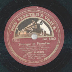 Tony Martin - Stranger in Paradise / Vera Cruz