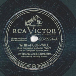 Tex Beneke - Whip-Poor-Will / Look for the Silver Lining