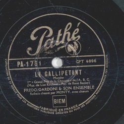 Fredo Gardoni - La Pi Pa Pa Pa / Le Gallipetant