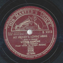 Wingie Manone -  My Honeys Lovin Arms / When My Sugar...