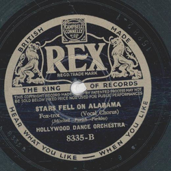 Hollywood Dance Orchestra - When The New Moon Shines / Stars Fell On Alabama