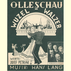 Notenheft / music sheet - Wuzel-Walzer