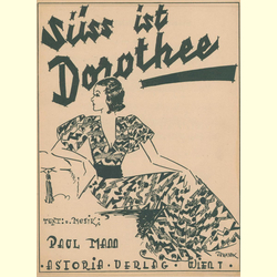 Notenheft / music sheet - Sss ist Dorothe