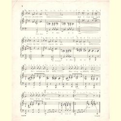 Notenheft / music sheet - Top Hat. White Tie and Tails