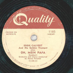 Eddie Calvert - Oh, mein Papa / Mystery Street