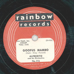 Alfredito - Round World Mambo #2 / Goofus Mambo