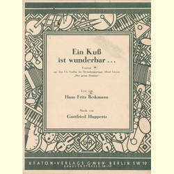 Notenheft / music sheet - Ein Ku ist wunderbar...