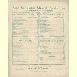 Notenheft / music sheet - Woodland