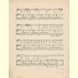 Notenheft / music sheet - Hindu Lied