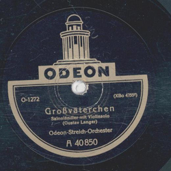 Odeon-Streich-Orchester - Grovterchen / Gromtterchen