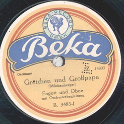 Fagott und Oboe - Gretchen und Gropapa / Elefant und Mcke