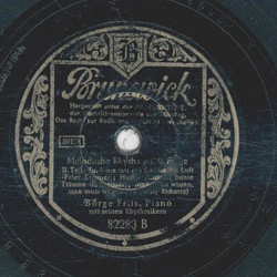 Brge Friis - Melodische Rhythmen, 9. Folge Teil I und II