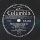 The Beverley Sisters - Mother Never told me / Undecided