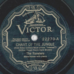 The Revelers - Chant of the jungle / Waiting at the end of the road