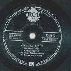 Eddie Fisher - Cindy, Oh Cindy / Around the World