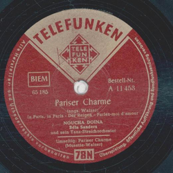 Noucha Doina - Pariser Charme, langsame Walzer / Pariser...