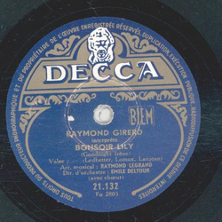 Raymond Girerd - Bonsoir Lily / Mona Lisa 