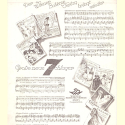 Notenheft / music sheet - Nur eine Nacht sollst du mir geh�ren