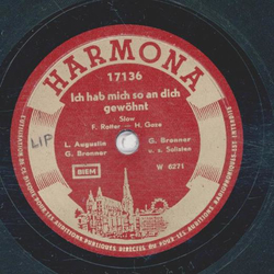 G. Bronner - Ich hab mich so an dich gewöhnt / Die zehn...