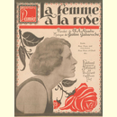 Notenheft / music sheet - La femme a la rose