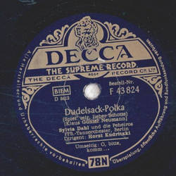 Sylvia Dahl und die Peheiros - Dudelsack-Polka / O, bitte, komm...
