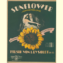 Notenheft / music sheet - Sunflower