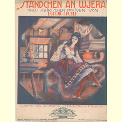 Notenheft / music sheet - Stndchen an Wjera