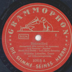 Wilhelm Leiseifer - Heimatlied / Heimat, du Inbegriff der Liebe 