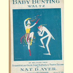 Notenheft / music sheet - Baby Bunting