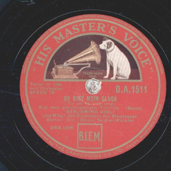 Benjamino Gigli - Du bist mien Glck / Notte a Venezia