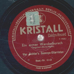 Vier Richters Gesangs-Gitarristen - Ein armer...