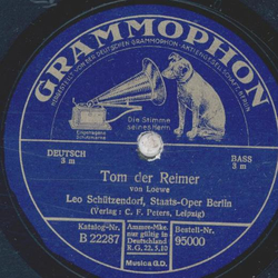 Leo Schützendorf - Tom der Reimer / Die Uhr