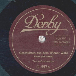 Tanz-Orchester - Geschichten aus dem Wiener Wald /...